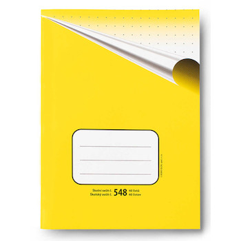 Sešit A5 tečkovaný 548 40 listů