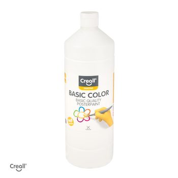 Tempera Creall basic 1000ml bílá