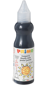 Temperová barva 3D Primo 50ml černá