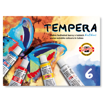 Temperové barvy 162547 6 barev MOTÝL