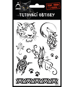 Tetovací obtisky 2613 Tygr