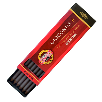 Sepie 4378 tmavě hnědá pr.5,6mm Gioconda