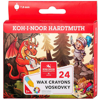 Voskovky 8234 24ks krátké