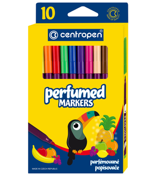Značkovač fix Centropen 2589 10ks parfémované